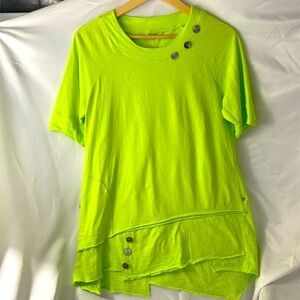 Neon Buddha Tunic Top